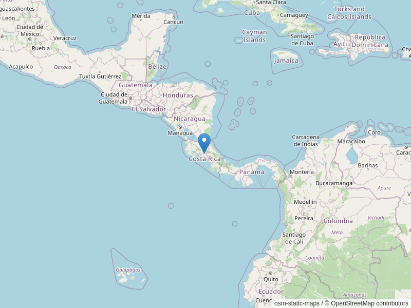 Captura de pantalla del mapa con la indicación de la ubicación del DAAD